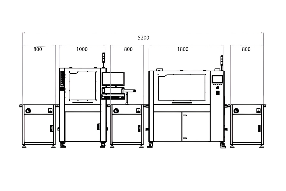 UV coating line